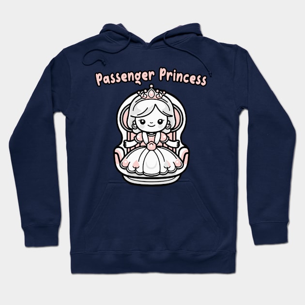 Passenger Princess Hoodie by Moulezitouna